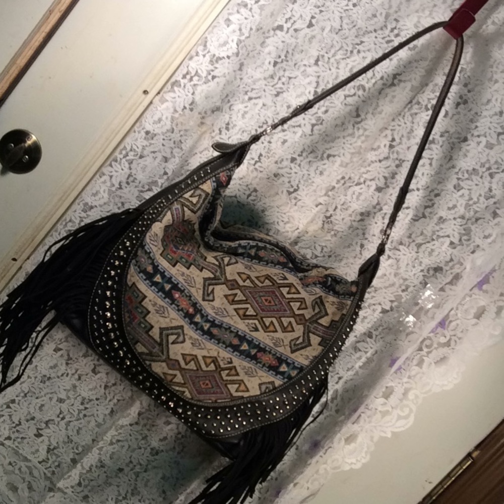 Gorgeous large Rustic Couture handbag